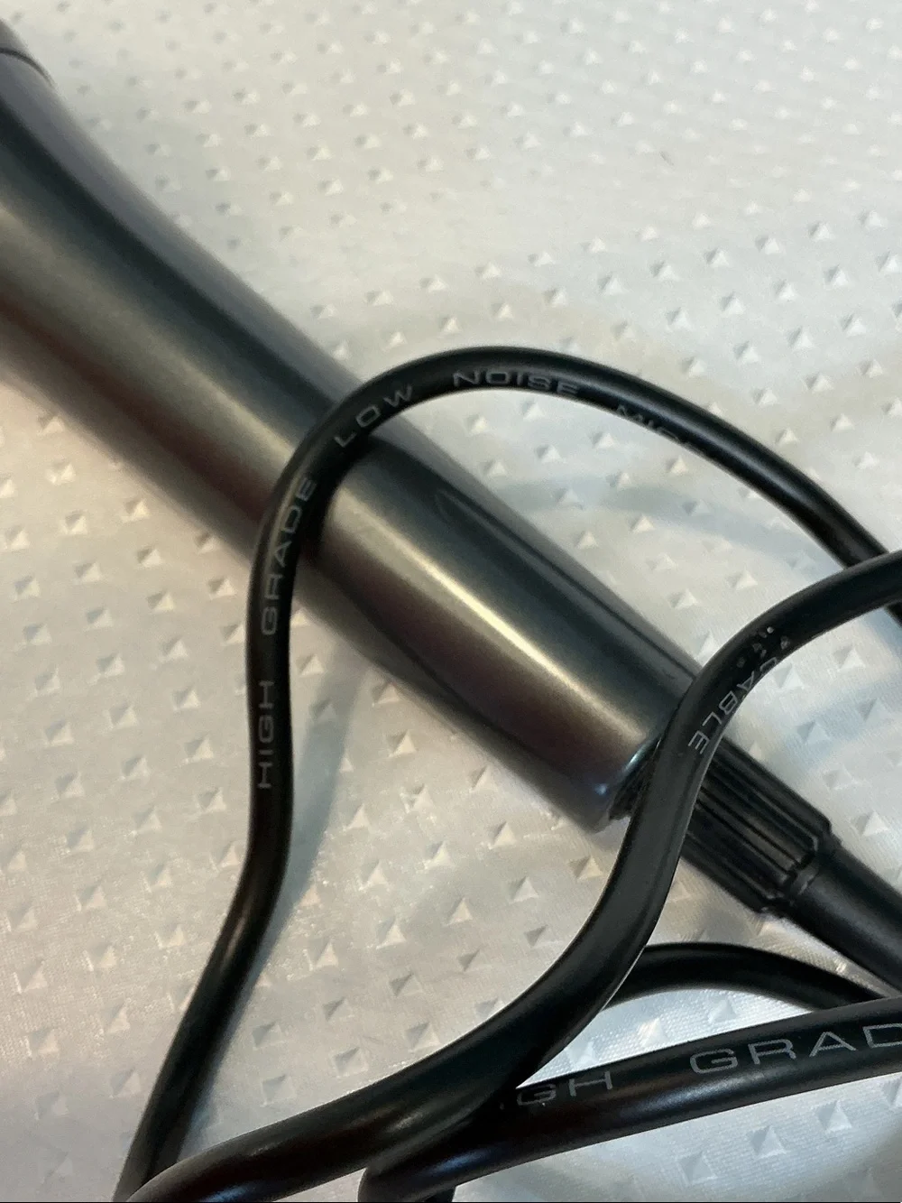Sennheiser Black Wired Handheld Microphone with 1/4